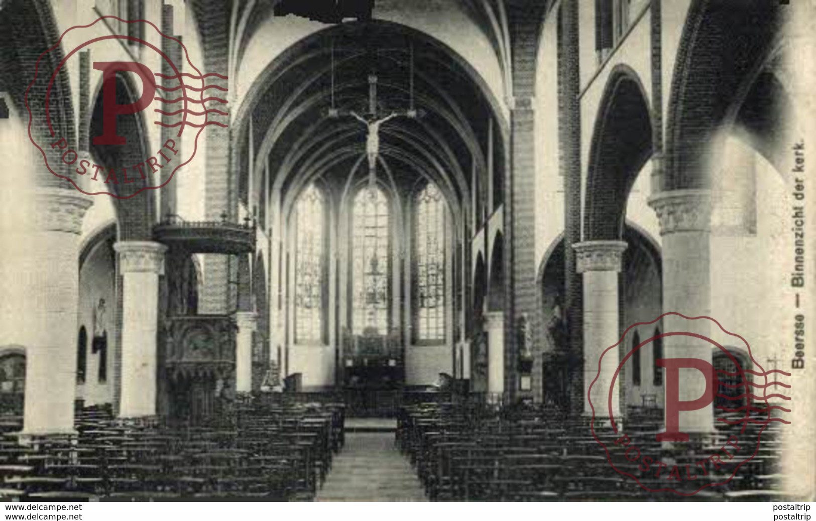 BEERSSE BEERSE Binnenzicht Der Kerk   ANTWERPEN ANVERS BELGIË BELGIQUE - Beerse