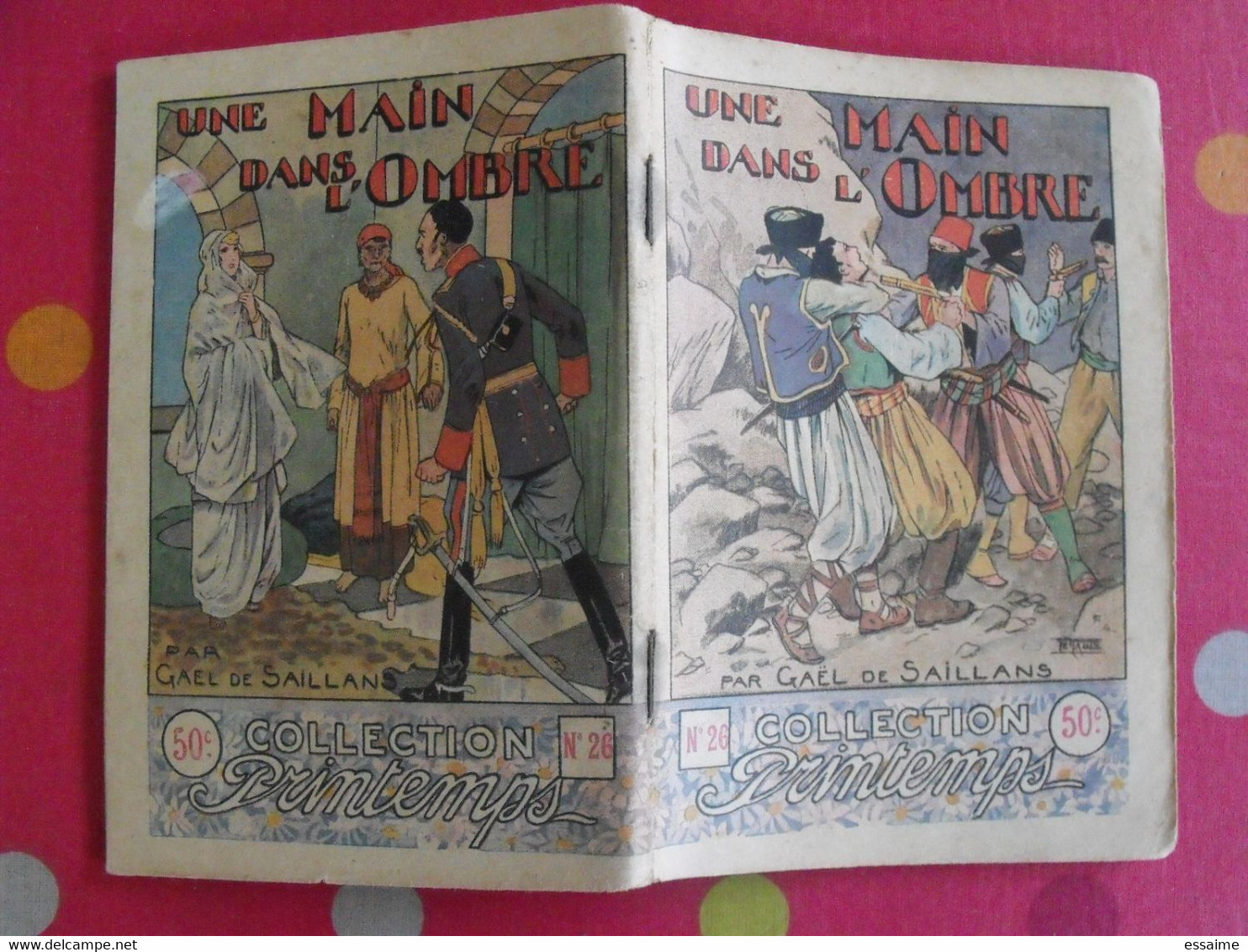 6 fascicules collection printemps. n° 21 à 26. littérature populaire. dot dmitrow le rallic babin belcayre lambry