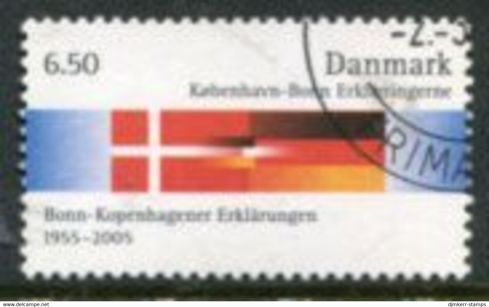 DENMARK 2005 Bonn-Copenhagen Declaration  Used.  Michel 1400 - Used Stamps