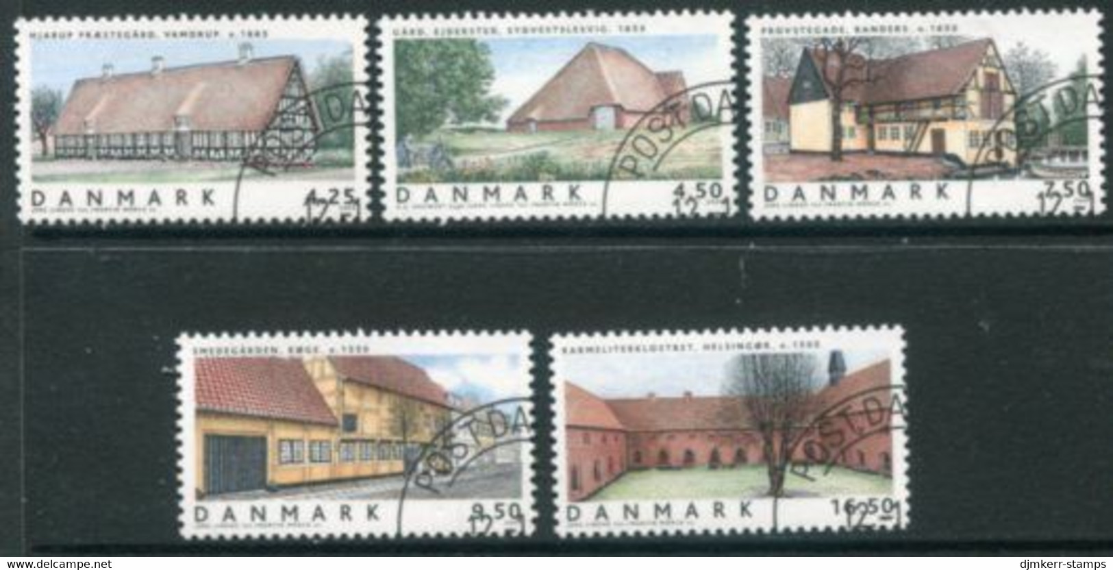 DENMARK 2005 Dwelling Houses IV Used.  Michel 1390-94 - Used Stamps