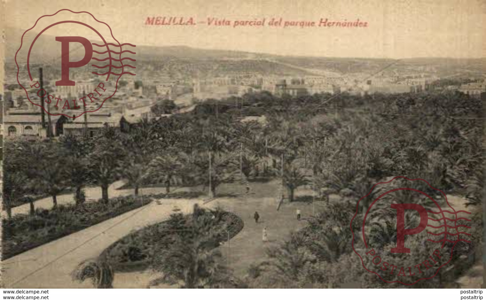 MELILLA. - VISTA PARCIAL DEL PARQUE HERNANDEZ - Melilla