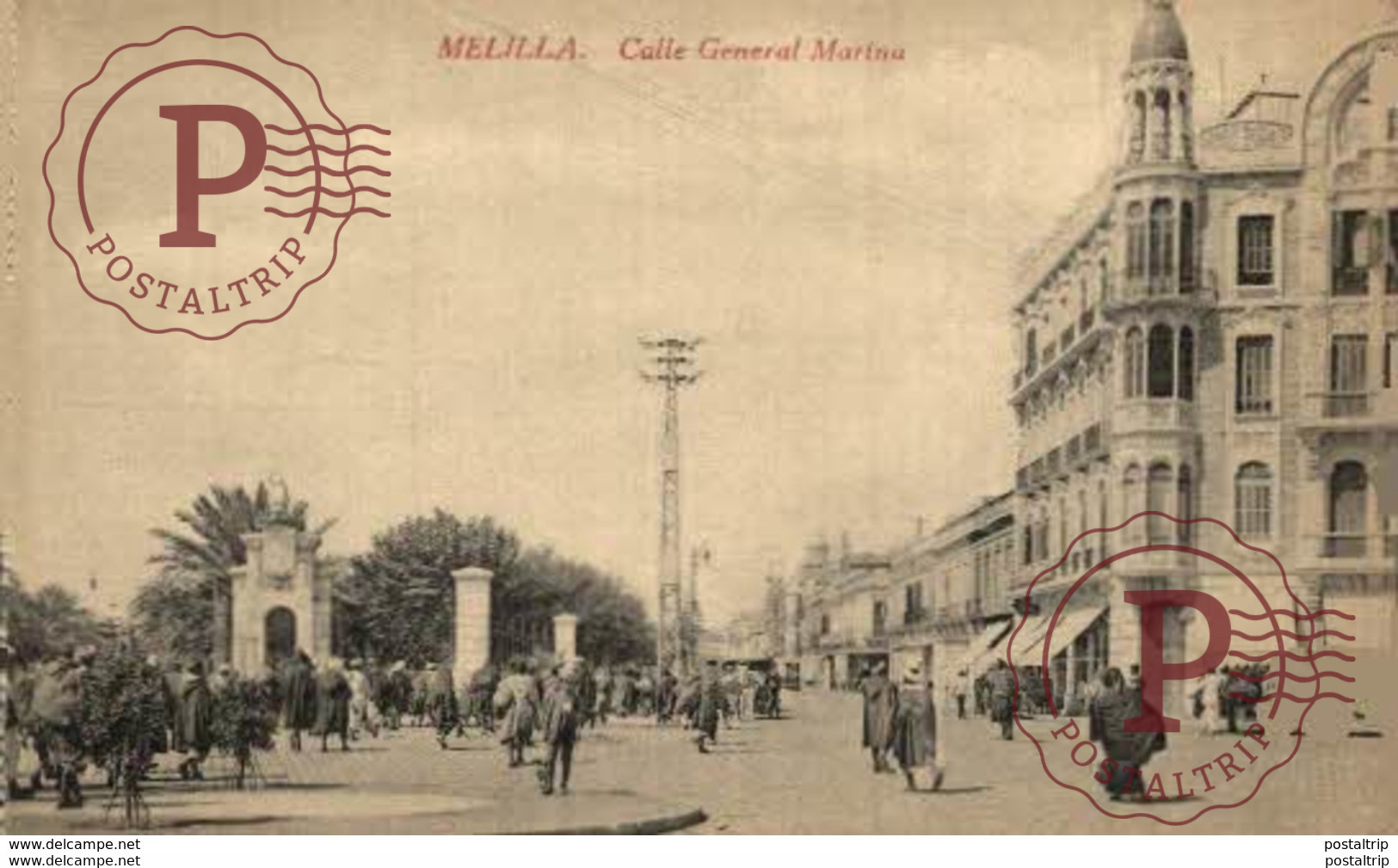 MELILLA. - CALLE GENERAL DE LA MARINA - Melilla