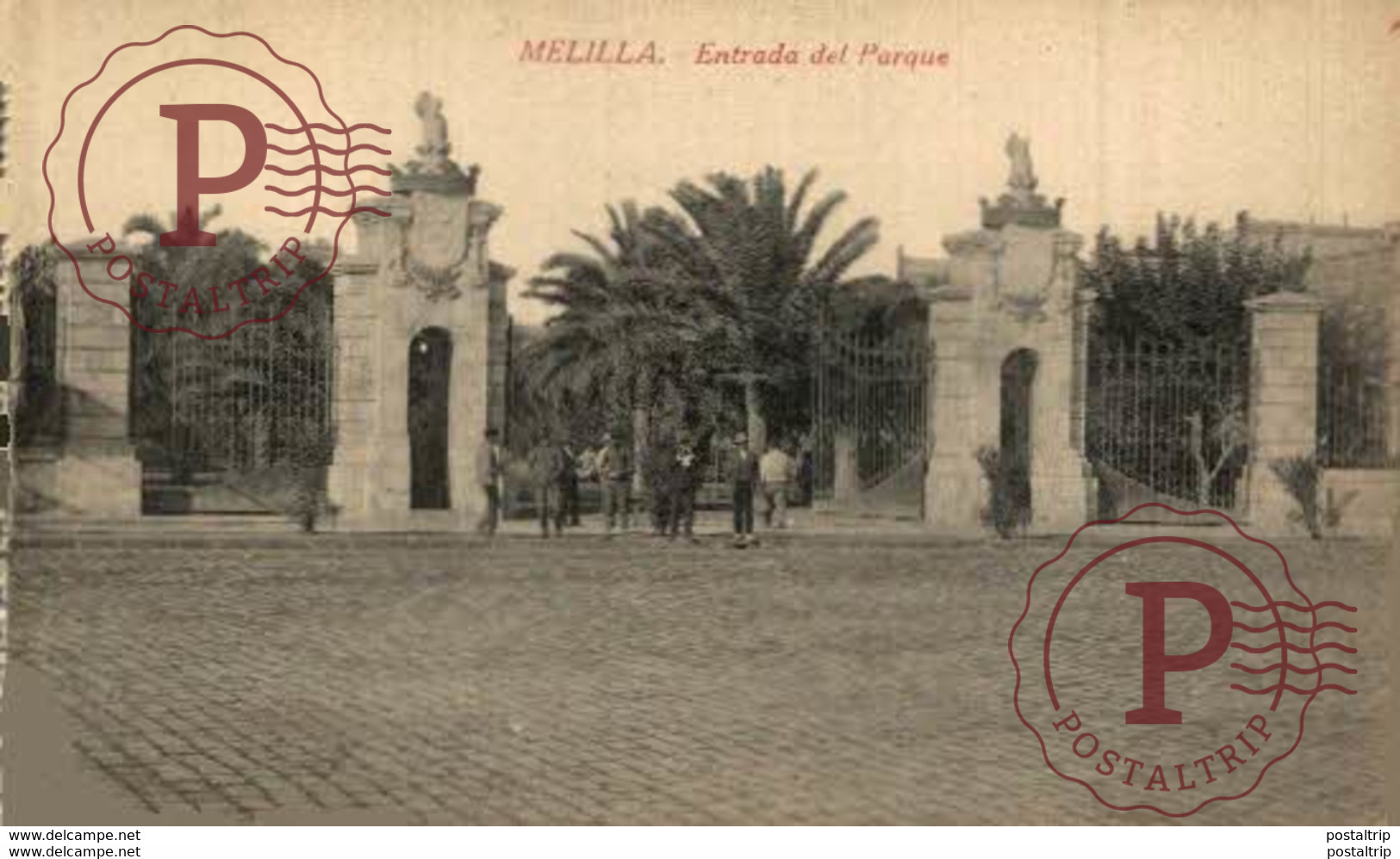 MELILLA. - ENTRADA DEL PARQUE - Melilla