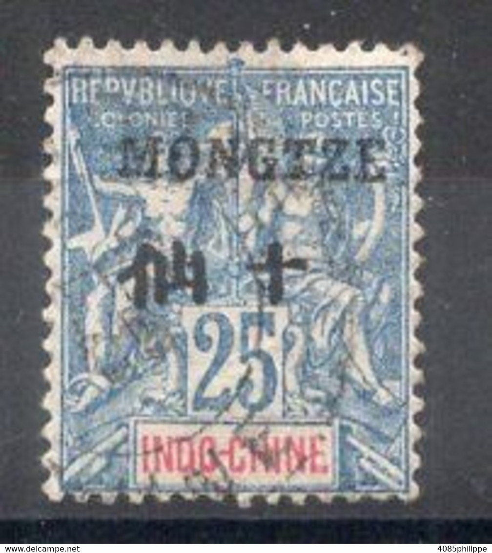 MONG-TZEU  Timbre Poste N°8 Oblitéré TB  Cote 15€00 - Used Stamps