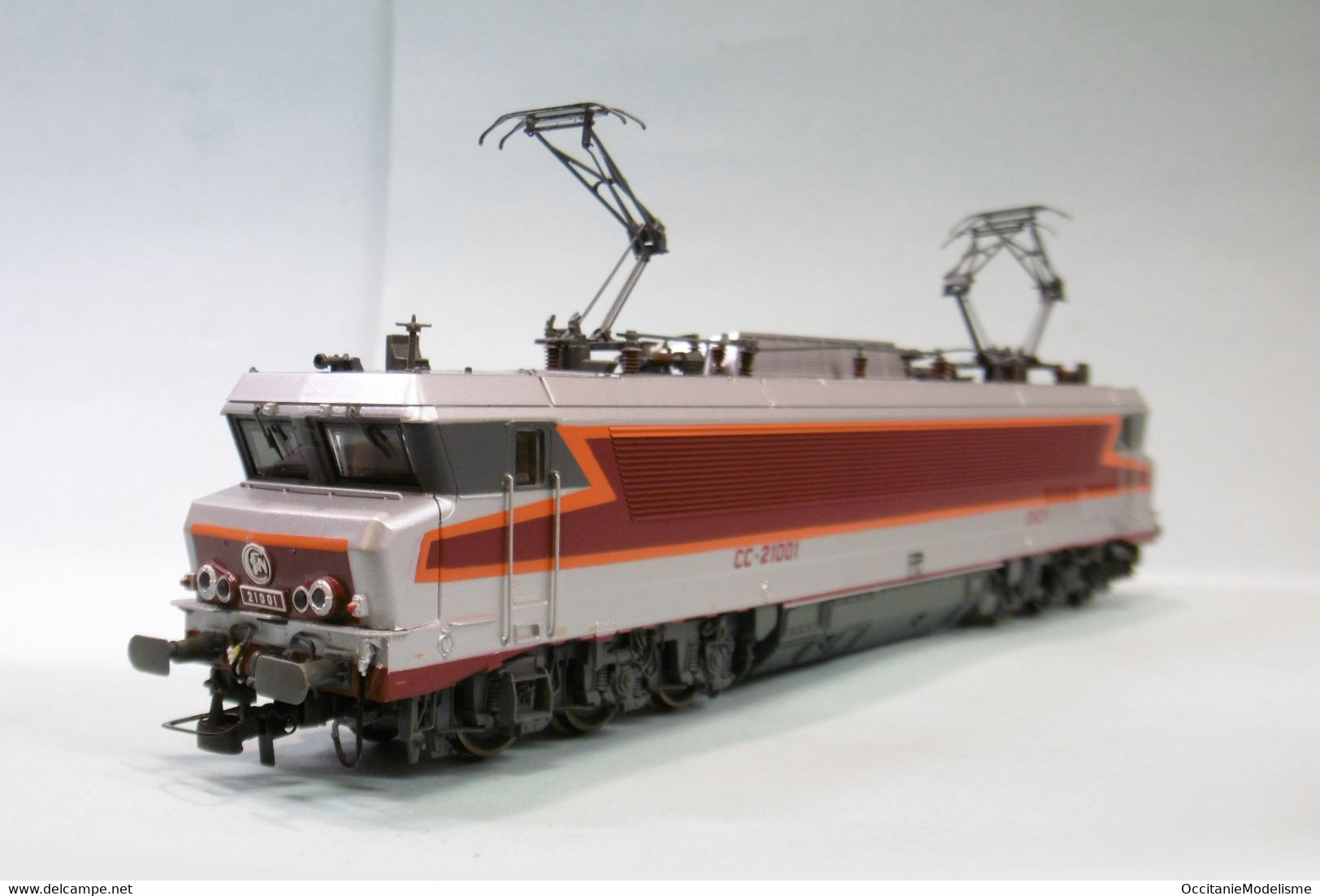 Jouef - Locomotive ELECTRIQUE CC 21001 Origine SNCF DCC SON Réf. HJ2373S Neuf HO 1/87 - Locomotieven