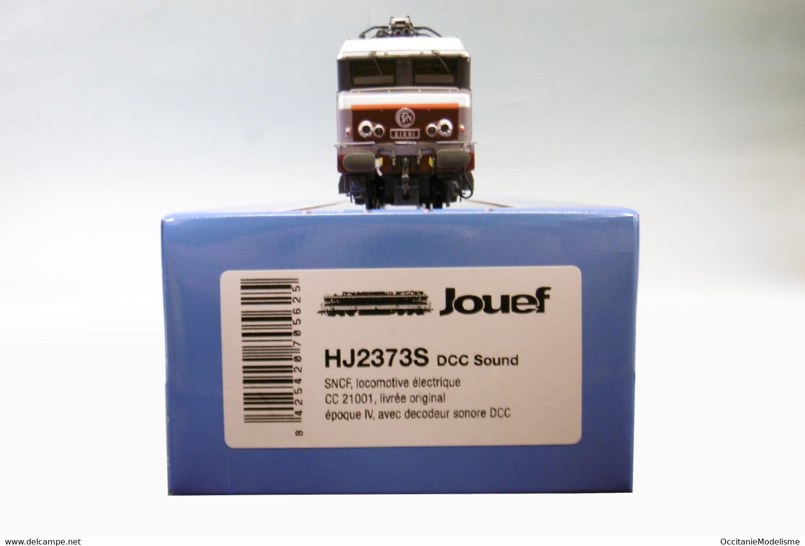 Jouef - Locomotive ELECTRIQUE CC 21001 Origine SNCF DCC SON Réf. HJ2373S Neuf HO 1/87 - Locomotives