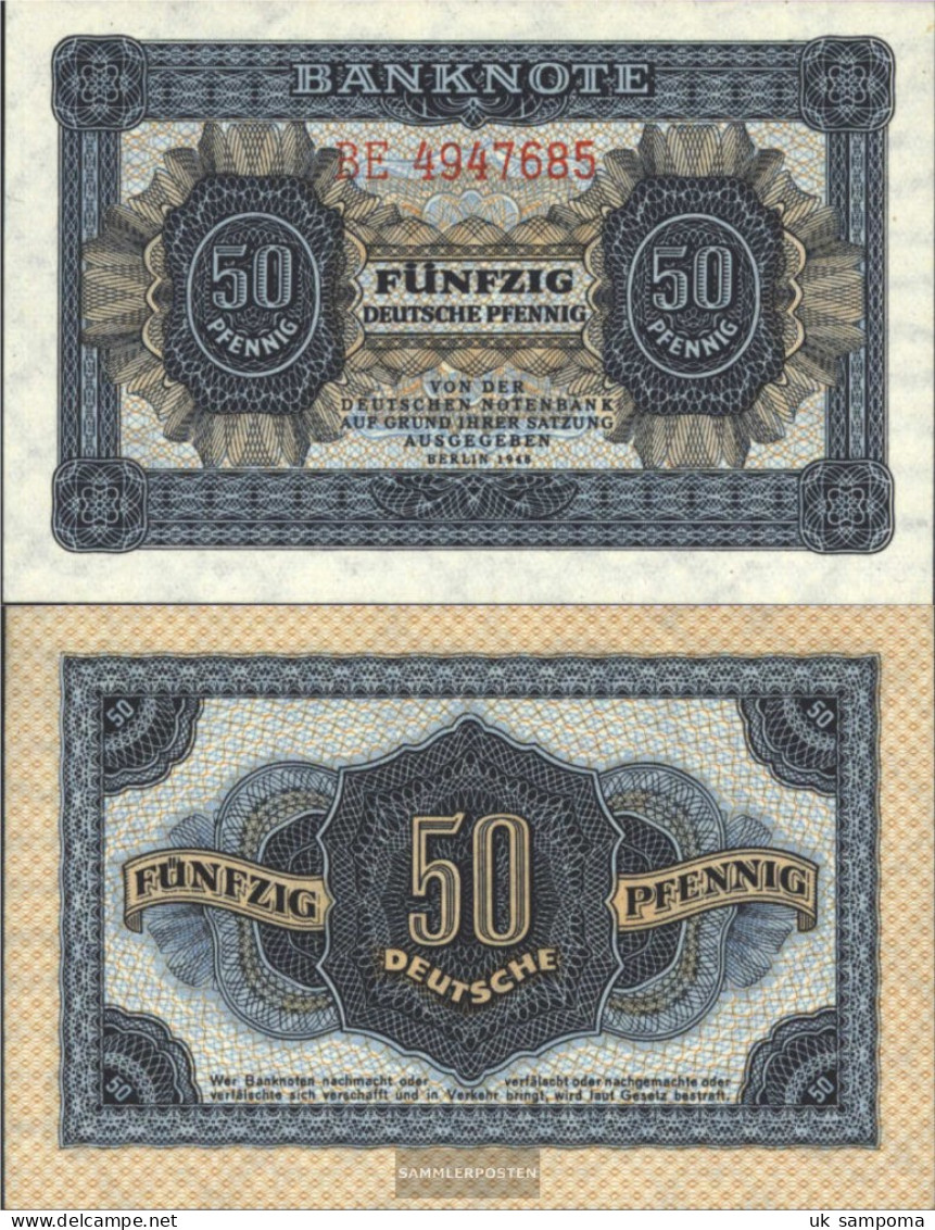 DDR Rosenbg: 339e KN 7stellig, Before Two Letters Used (III) 1948 50 German Pfennig - Autres & Non Classés