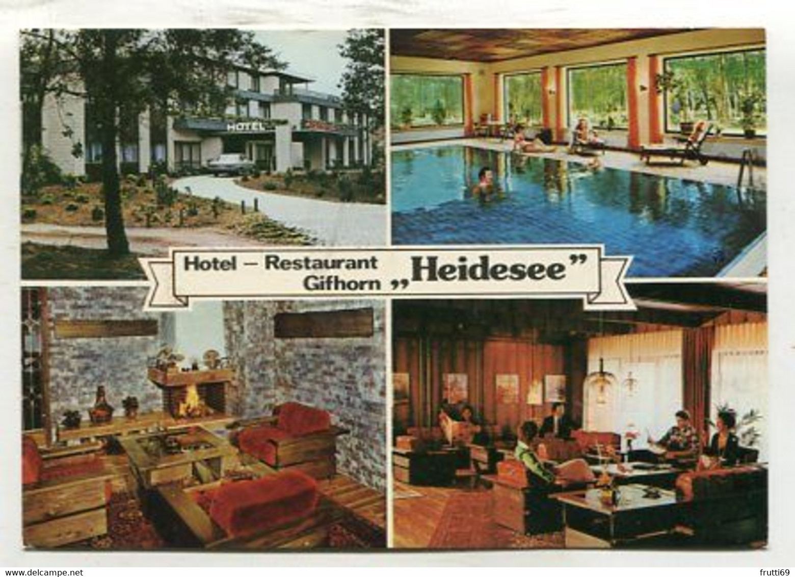 AK 066038 GERMANY - Gifhorn - Hotel-.Restaurant-Café Heidesee - Gifhorn