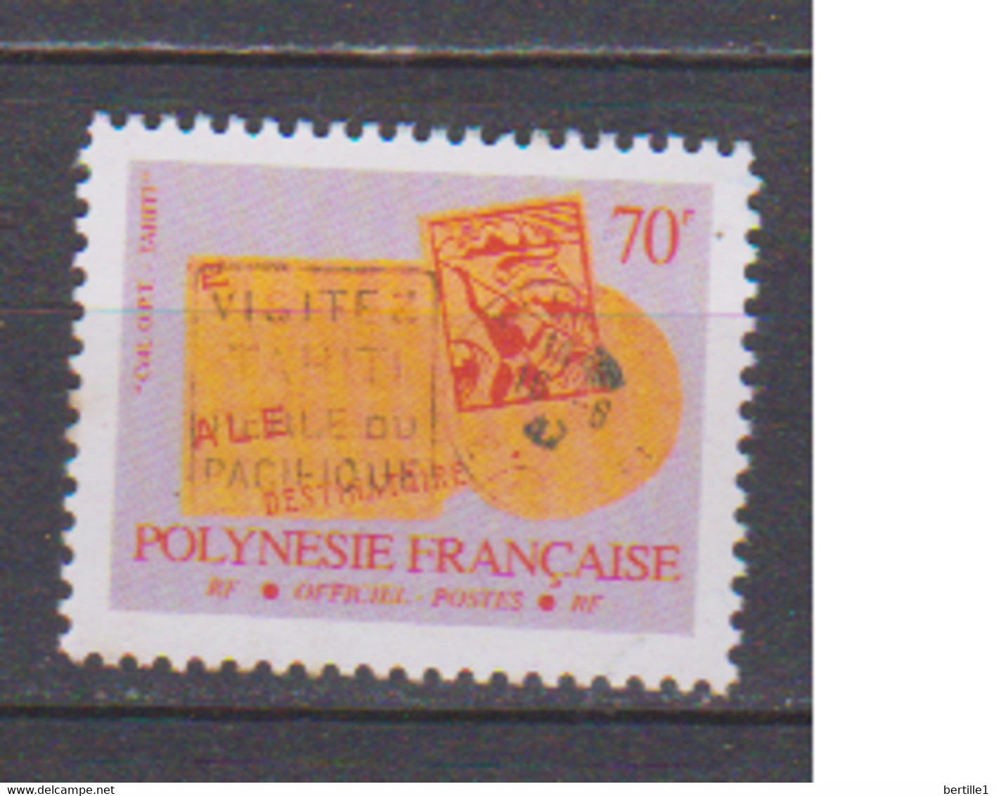 POLYNESIE   N° YVERT   SERVICE    23    NEUF SANS CHARNIERES   ( NSC  3/40 ) - Dienstzegels