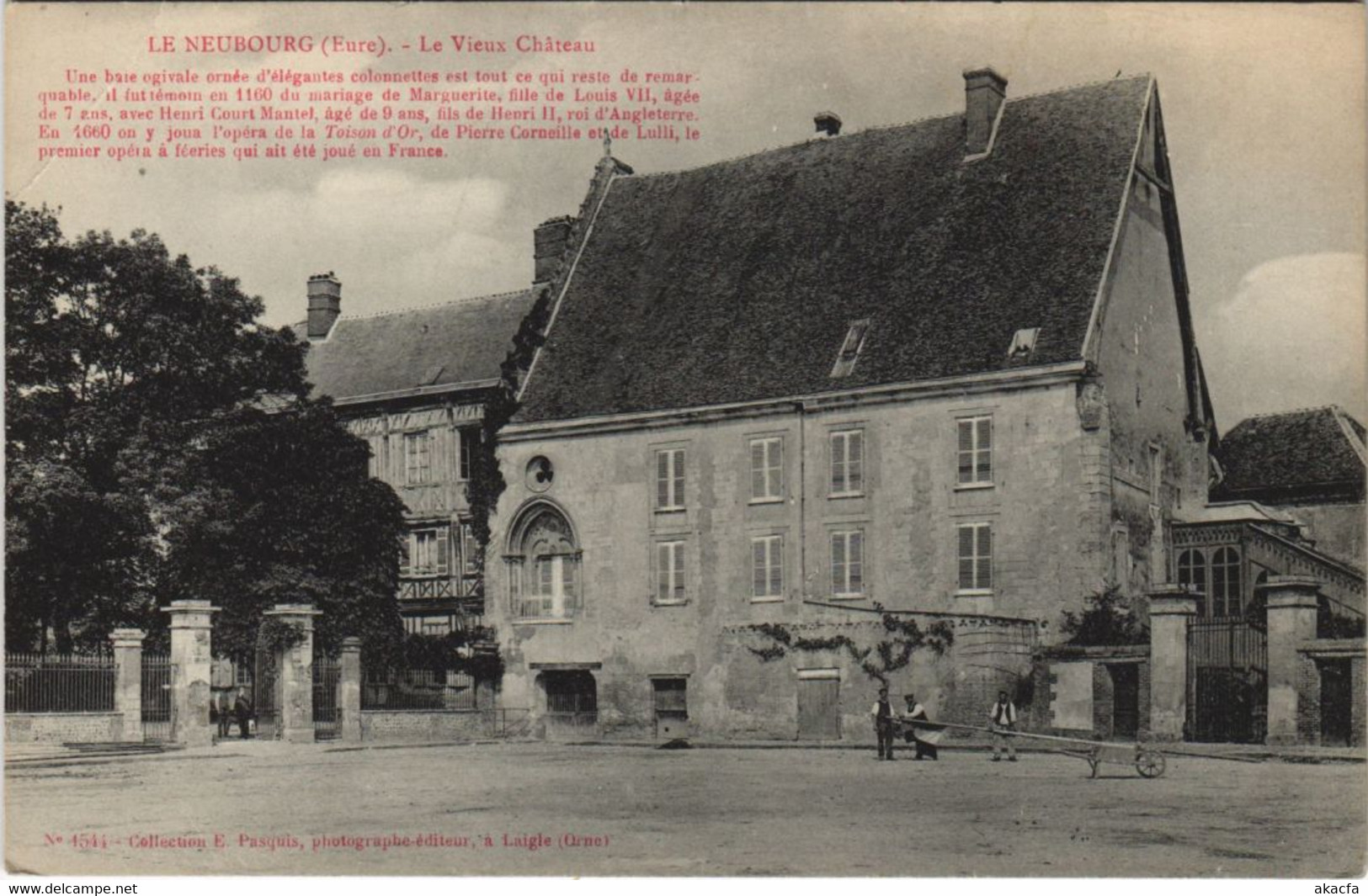 CPA Le NEUBOURG - Le Vieux Chateau (160682) - Le Neubourg