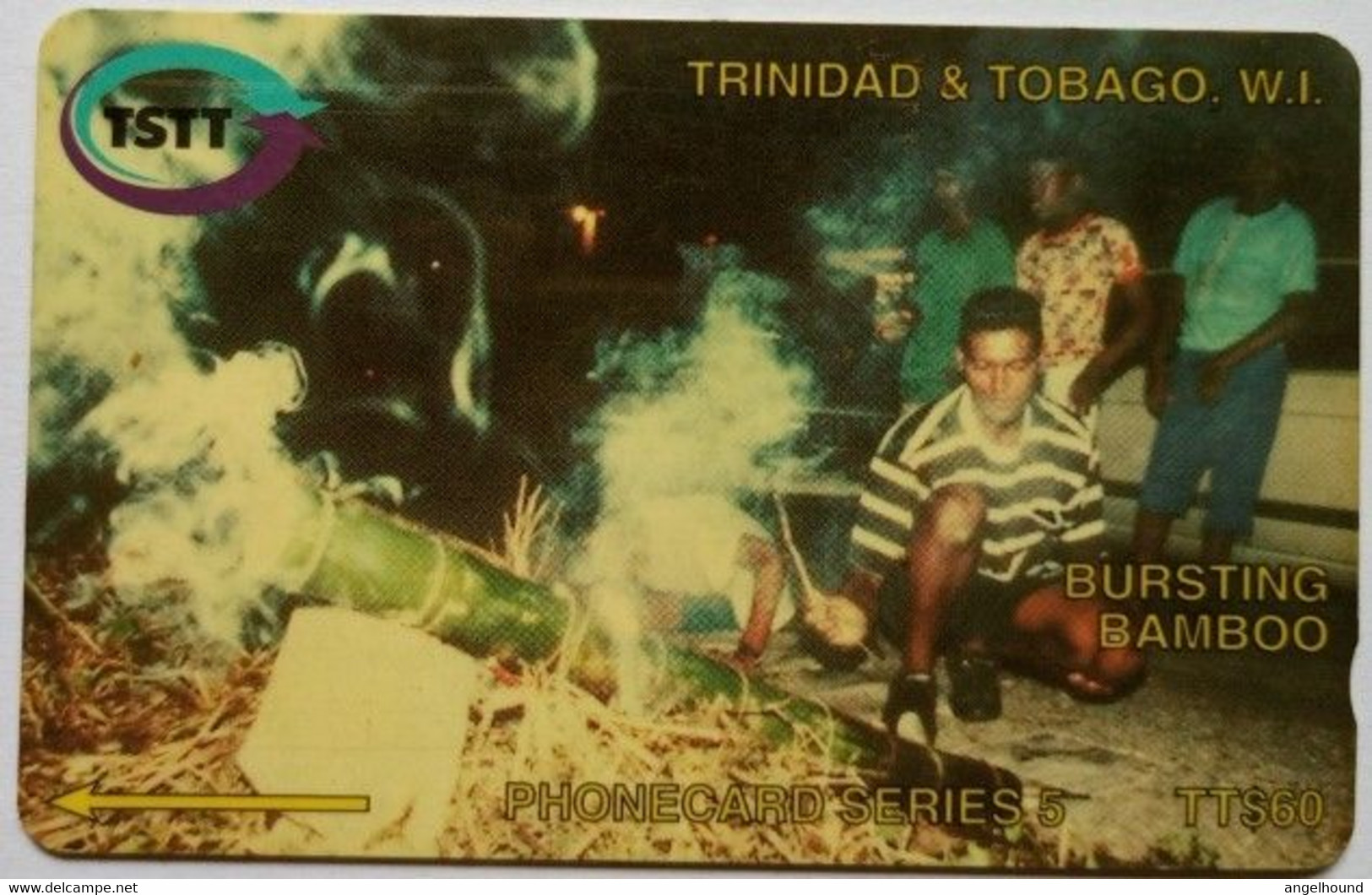 Trinidad And Tobago 98CTTA  TT$60  "Bursting Bamboo " - Trinidad & Tobago