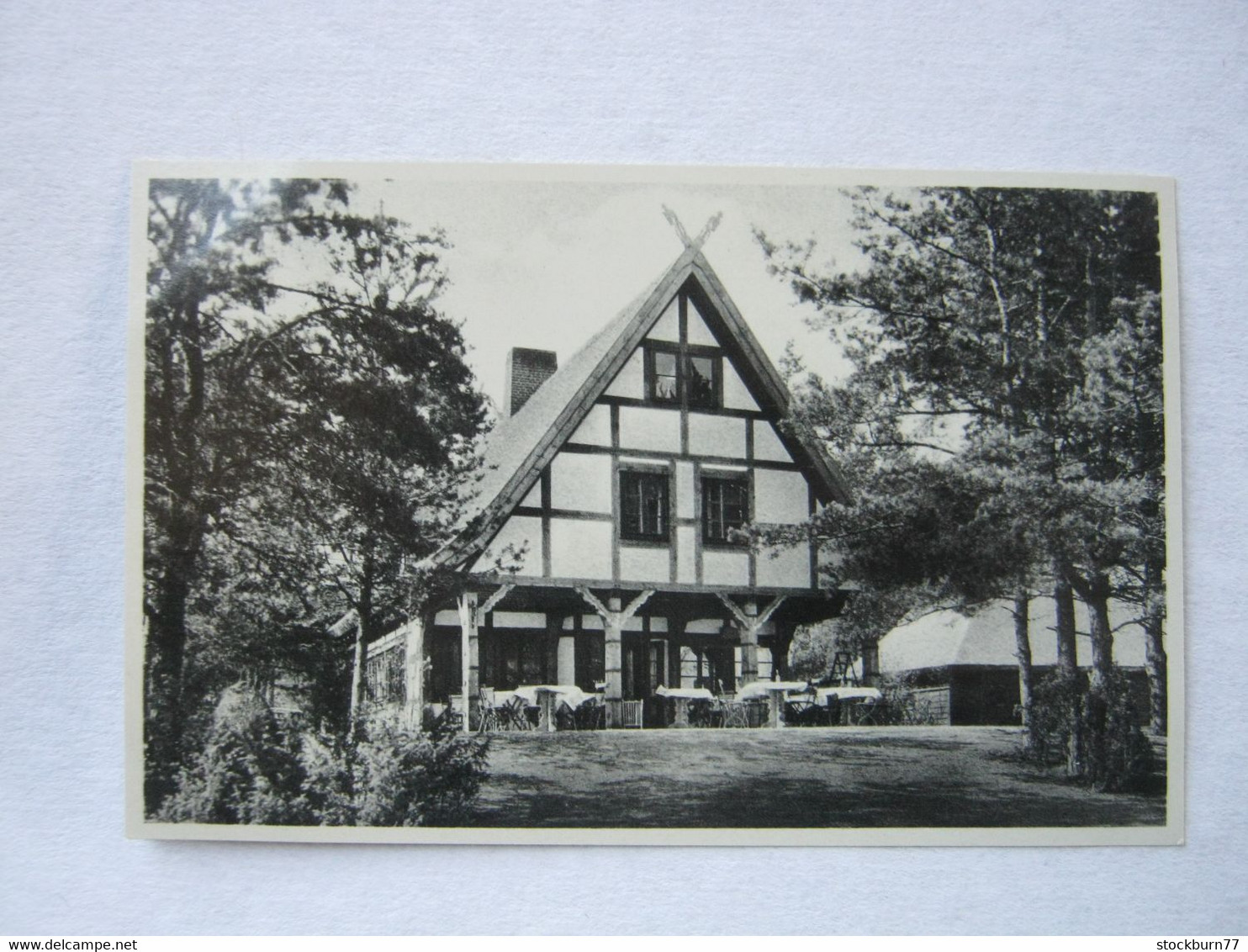 SCHLAGAMÜHLE Bei Hohenstein, Bootshaus , Ostpreussen , Seltene Karte Um 1940 - Ostpreussen