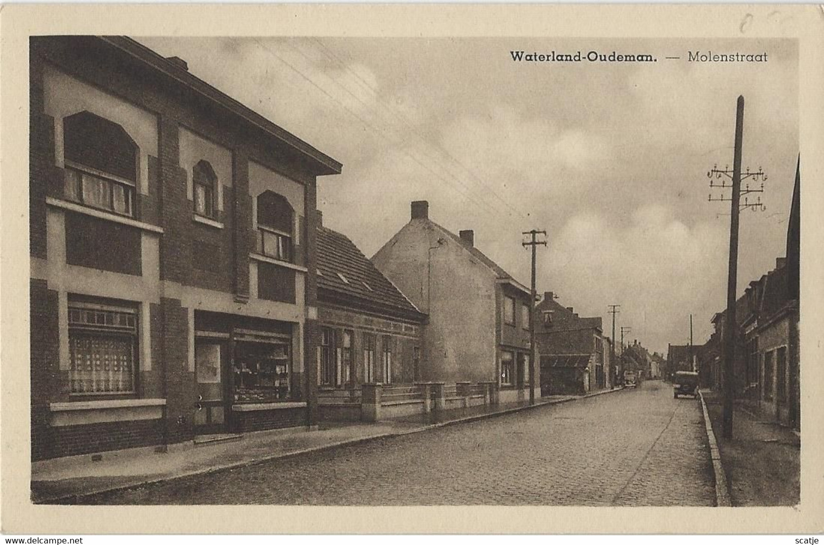 Waterland-Oudeman.   -   Molenstraat - Sint-Laureins