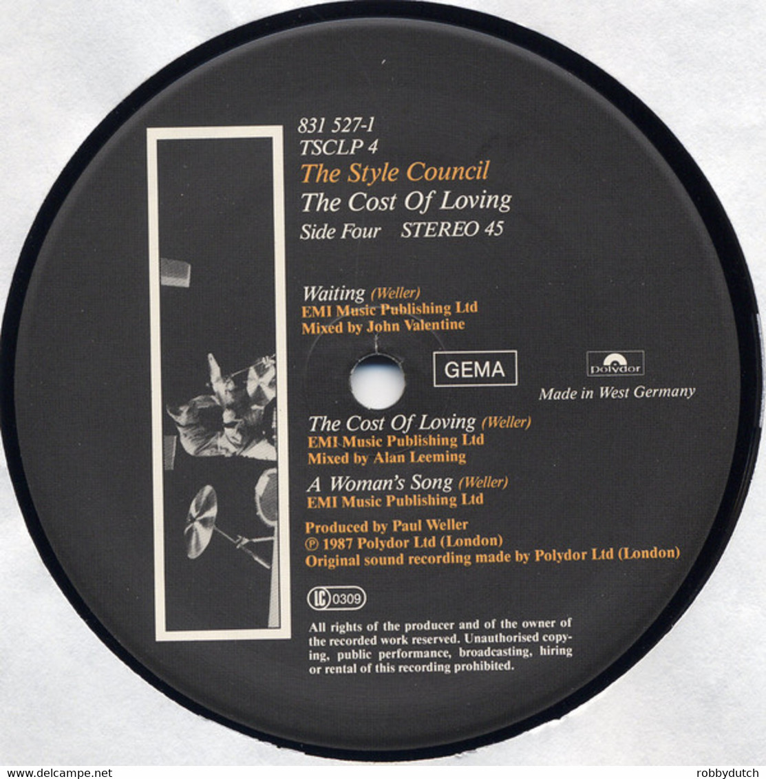 * 2 x 12"  EP *  STYLE COUNCIL -  THE COST OF LOVING (Germany 1987) Rare!!