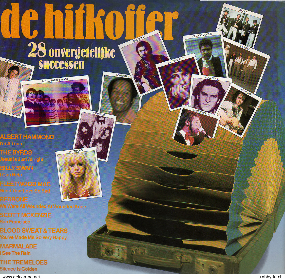 * 2LP *  DE HITKOFFER - BYRDS / FLEETWOOD MAC / MARMELADE / TREMELOES / REDBONE A.o. - Compilations