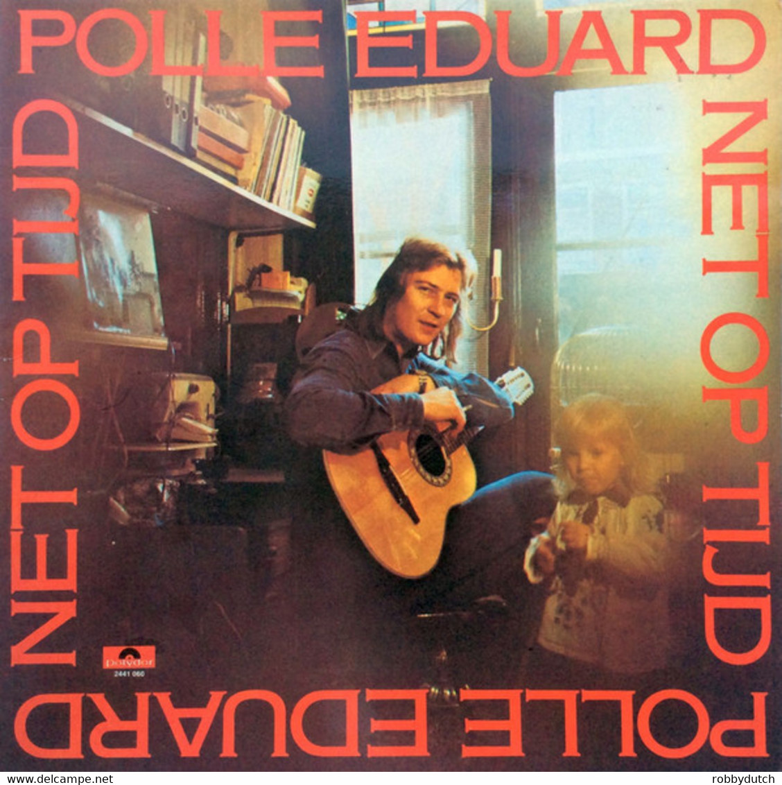 * LP * POLLE EDUARD - NET OP TIJD - Other - Dutch Music