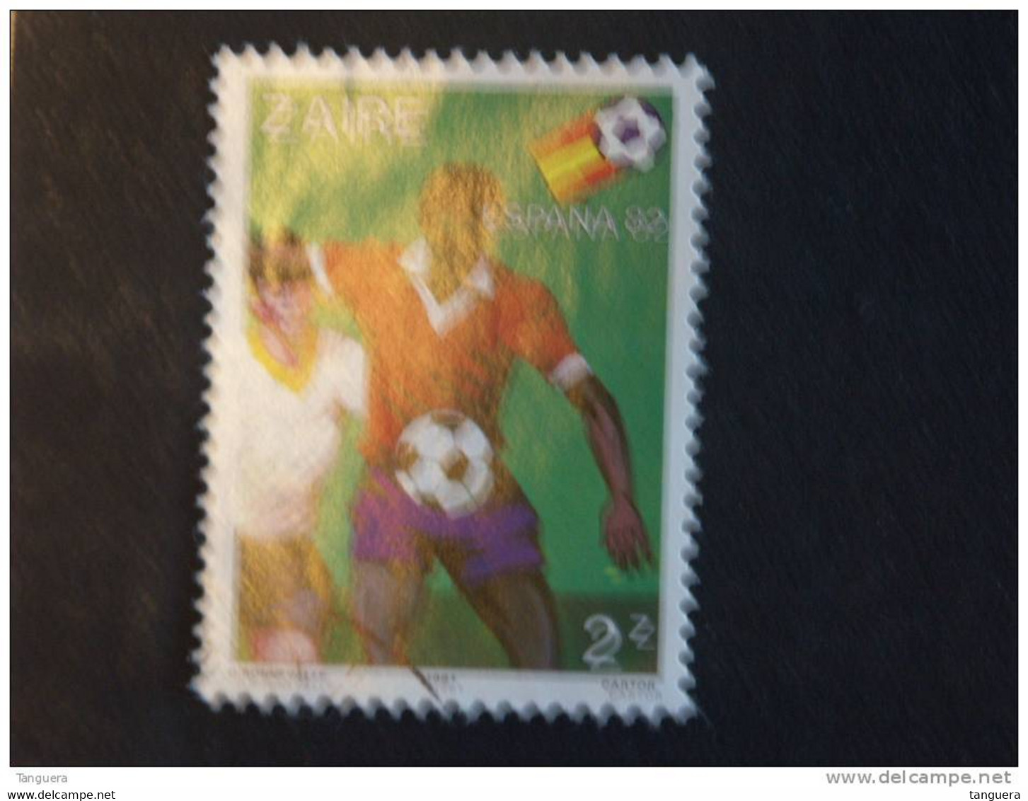 Congo Zaire 1981 "Espana 82" Football Voetbal Yv 1047 COB 1104 O - Gebraucht