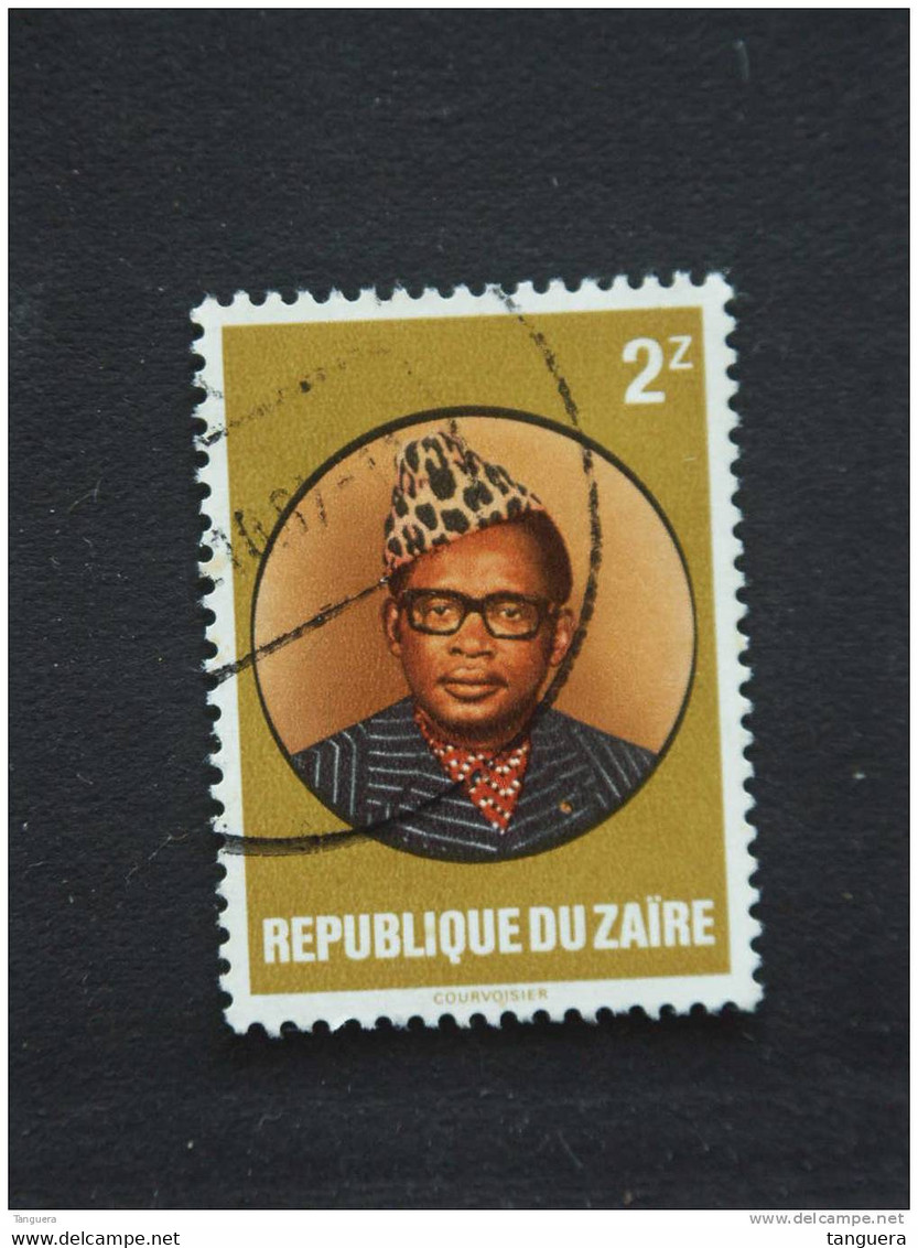 Congo Zaire 1982 President Mobutu Yv 1089 COB 1135 O - Gebraucht