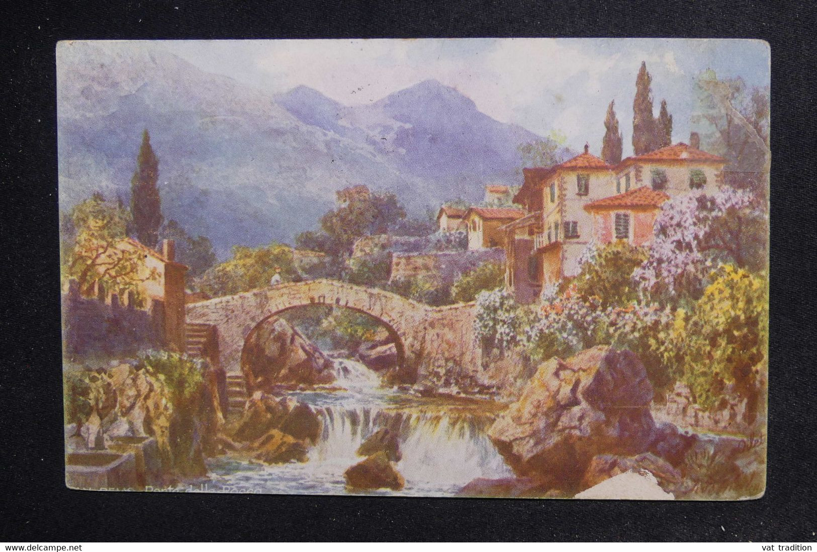 MONACO - Carte Postale Pour Vaucresson En 1923 Avec Cachet De Taxe Annulé - L 124966 - Cartas & Documentos