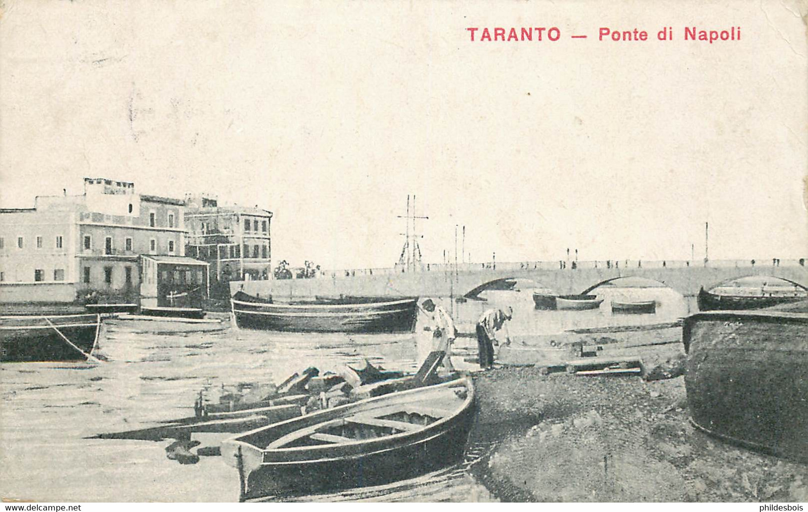 ITALIE  TARANTO Ponte Di Napoli - Taranto