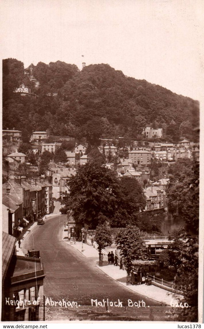 HEIGHTS OF ABRAHAM / MATLOCK BATH - Derbyshire