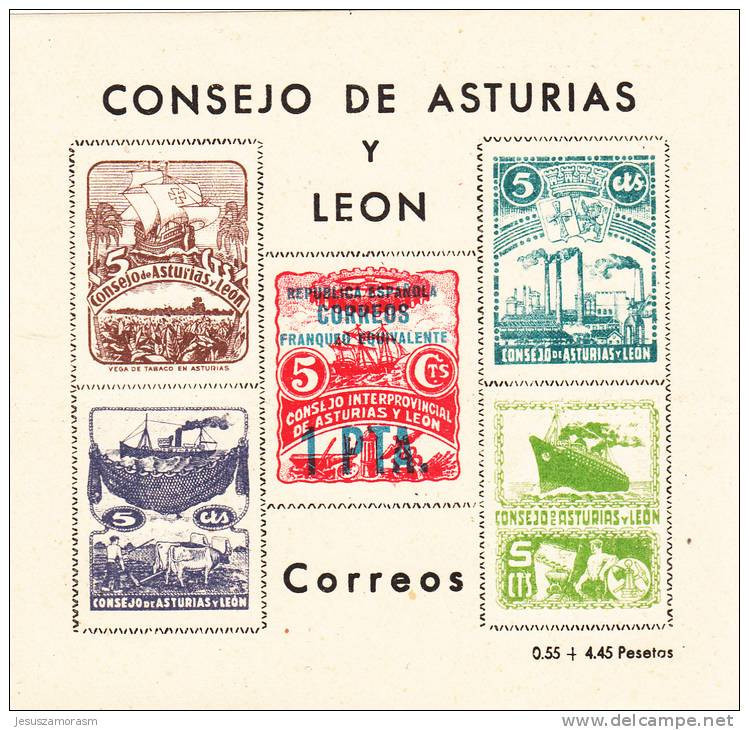 España Hb De Asturias Y Leon - Asturies & Leon