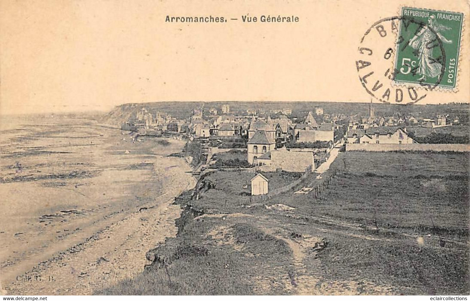 Arromanches           14        Vue Générale    (voir Scan) - Arromanches