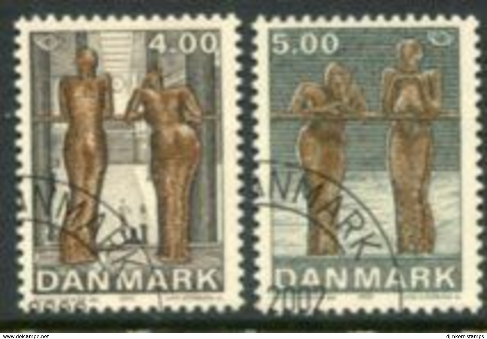 DENMARK 2002 20th Century Art Used.  Michel 1303-04 - Used Stamps