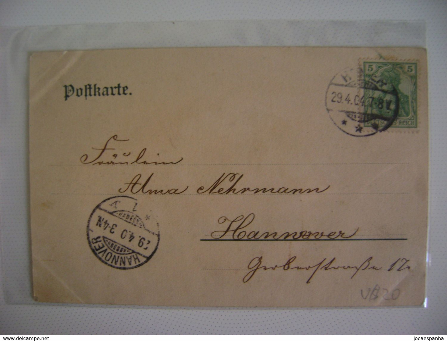 GERMANY - CPA GRUSS AUS DEM FELSENMEER BEI SUNDWIG SENT IN 1904 IN THE STATE - Hemer