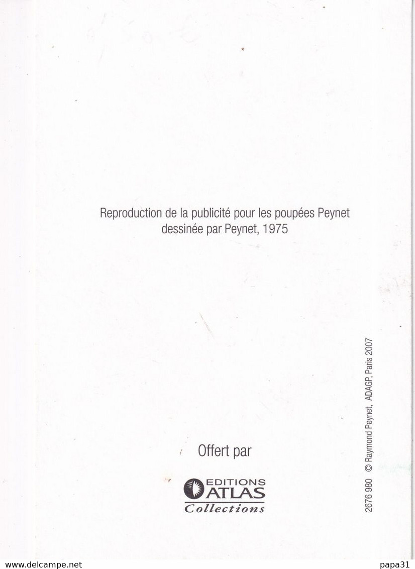 Les Poupées PEYNET      Editions ATLAS - Peynet