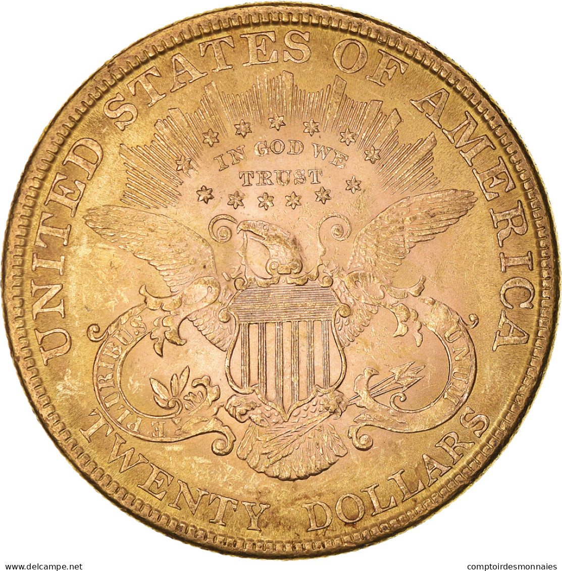 Monnaie, États-Unis, Liberty Head, $20, Double Eagle, 1896, U.S. Mint - 20$ - Double Eagle - 1877-1901: Coronet Head