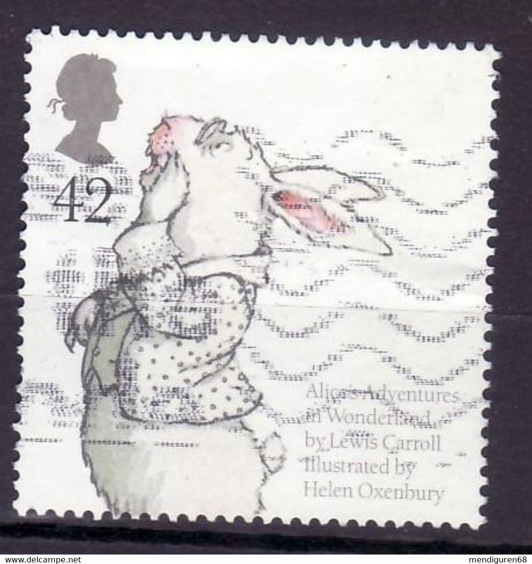 GROSSBRITANNIEN GRANDE BRETAGNE GB 2006 2006 ANIMAL TALES: RABITT 42P USED SG 2594 SC 2339 MI 2371 YT 2717 - Gebruikt