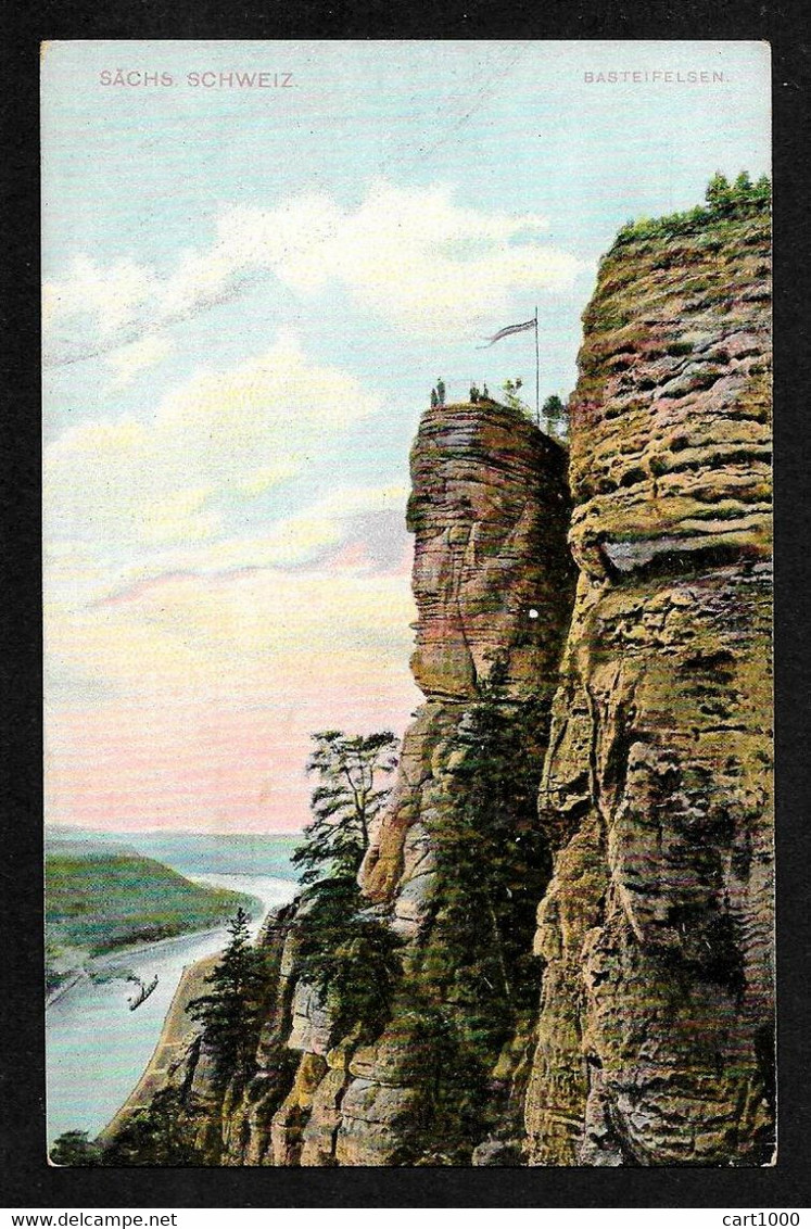 SACHS SCHWEIZ BASTEIFELSEN N°E225 - Bastei (sächs. Schweiz)