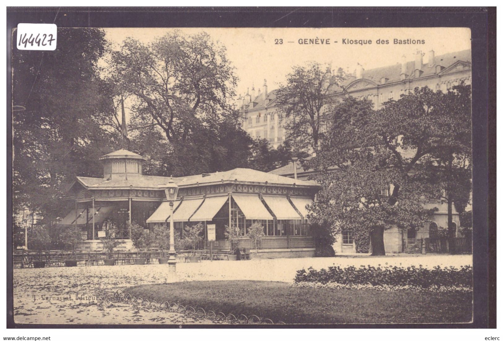 GENEVE - KIOSQUE DES BASTIONS - TB - Genève