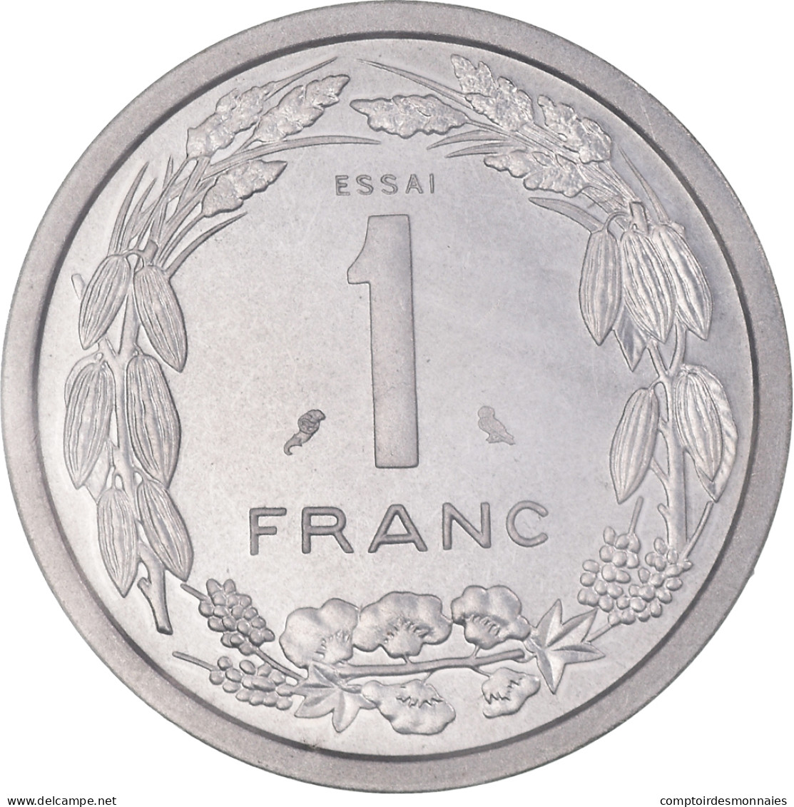 Monnaie, États De L'Afrique équatoriale, Franc, 1969, Paris, ESSAI, FDC - Cameroun