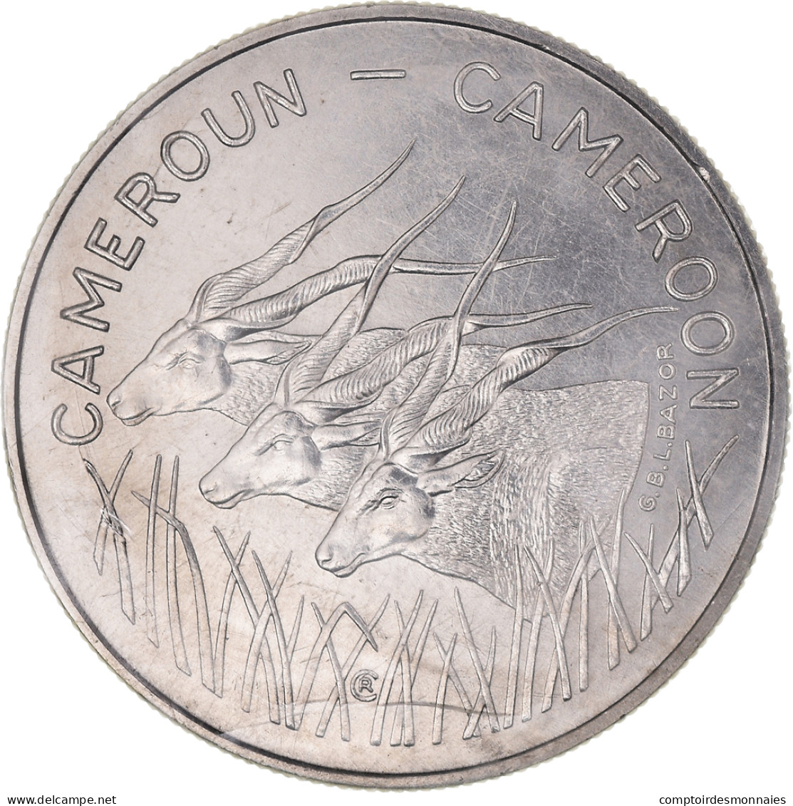 Monnaie, Cameroun, 100 Francs, 1975, Paris, ESSAI, FDC, Nickel, KM:E16 - Cameroun