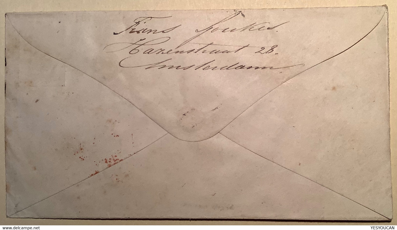 AMSTERDAM 1893 Rare REGISTERED Cover>FUNCHAL MADEIRA Via London (Netherlands Portugal Lettre Nederland Postal Stationery - Briefe U. Dokumente