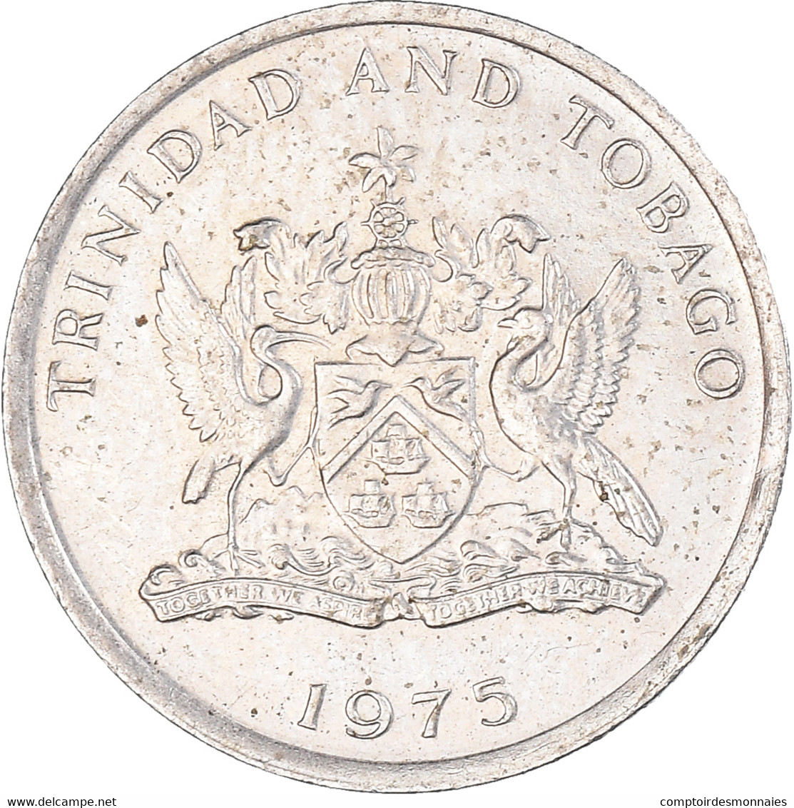 Monnaie, Trinité-et-Tobago, 10 Cents, 1975 - Trinidad Y Tobago