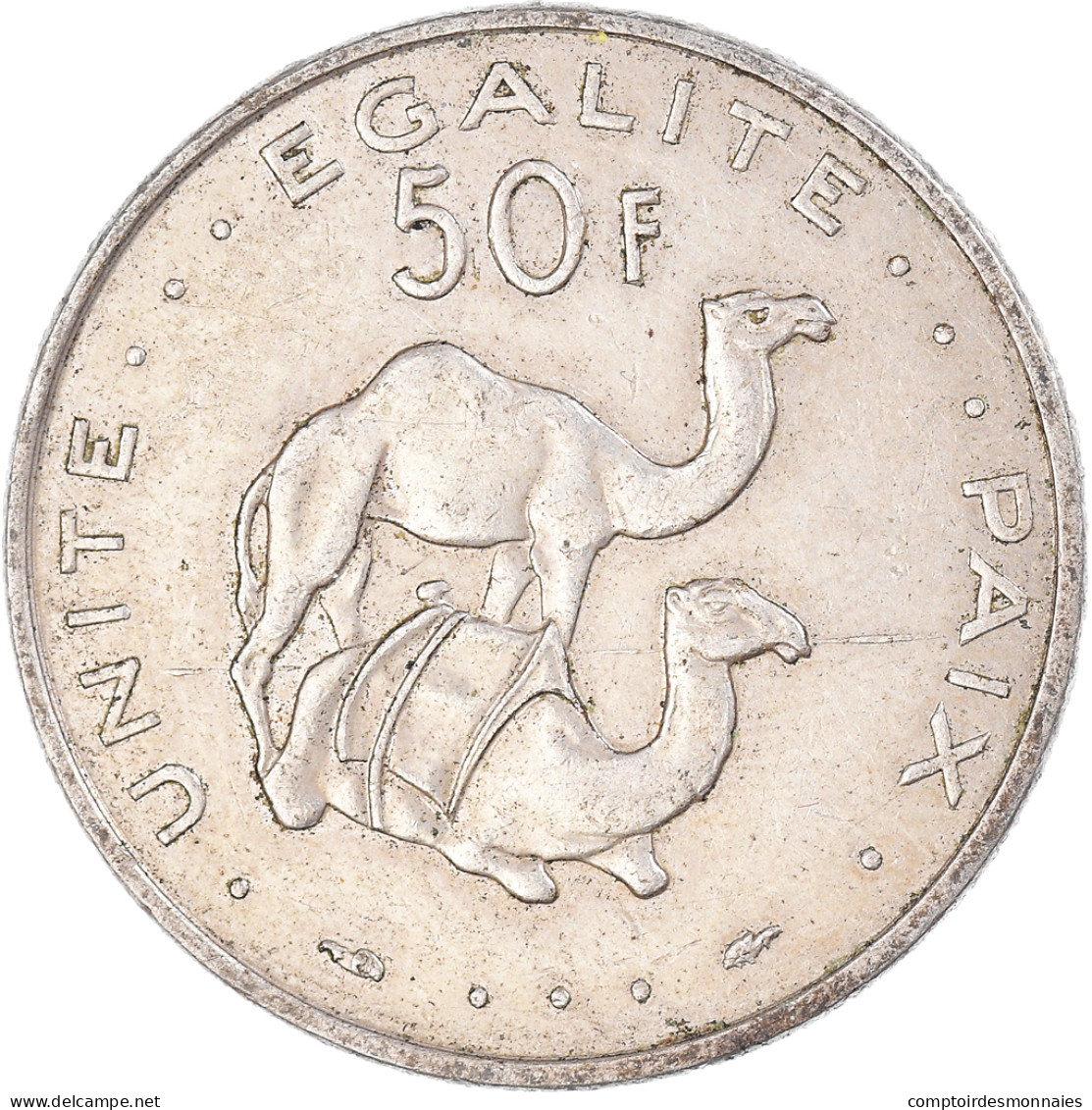 Monnaie, Djibouti, 50 Francs, 1991 - Djibouti