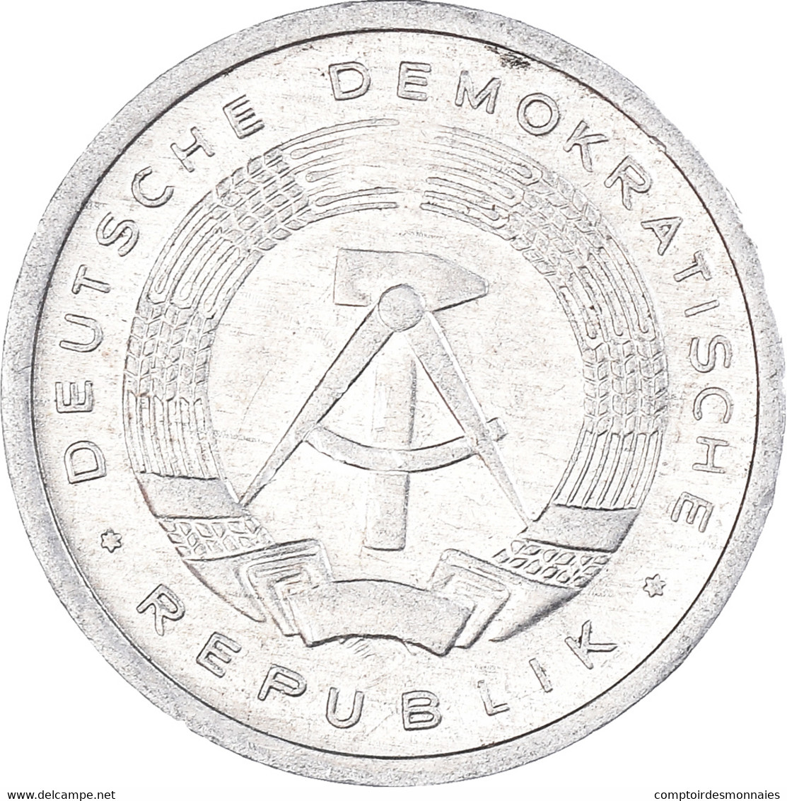 Monnaie, République Démocratique Allemande, Pfennig, 1982 - 1 Pfennig