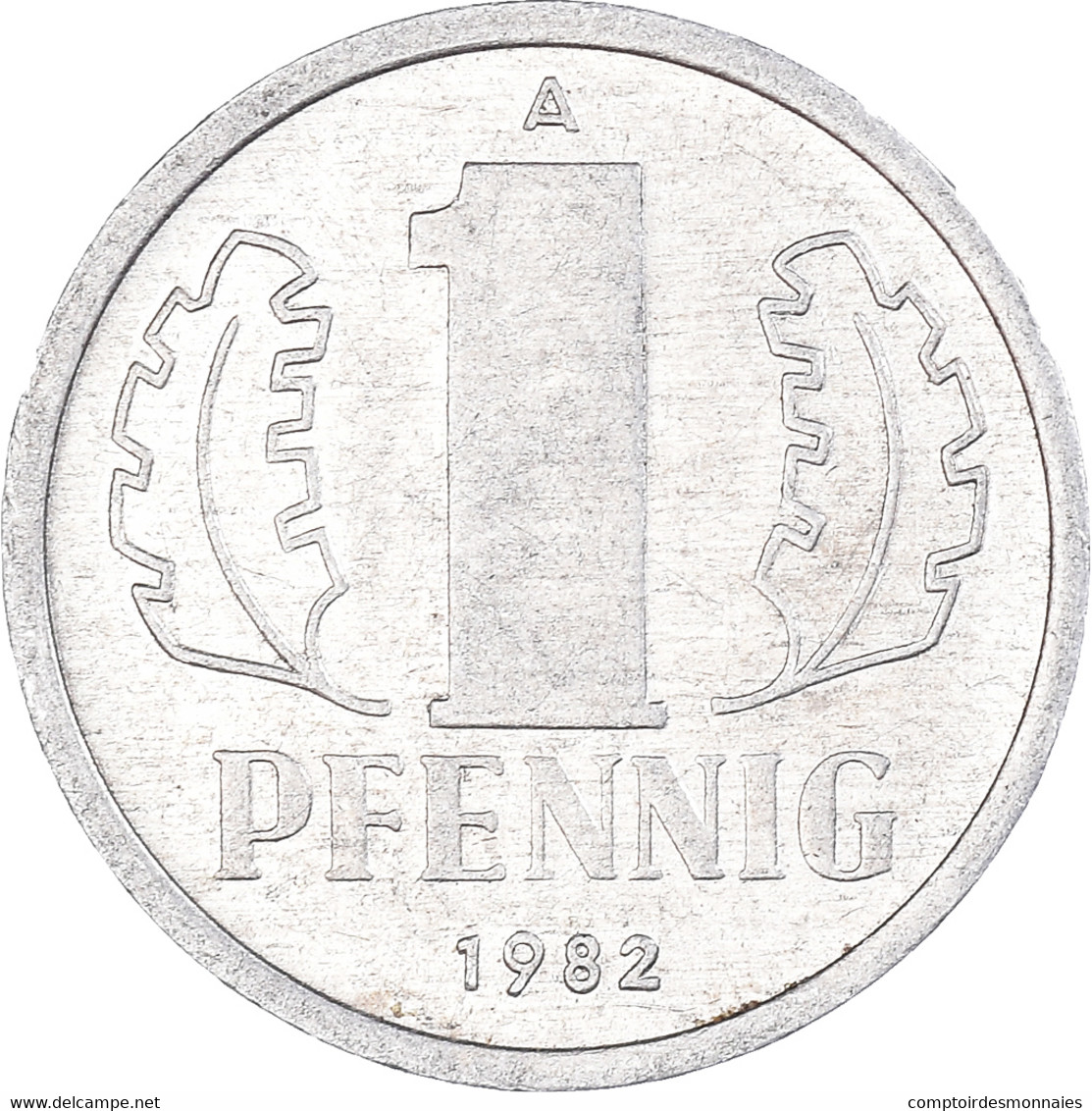 Monnaie, République Démocratique Allemande, Pfennig, 1982 - 1 Pfennig