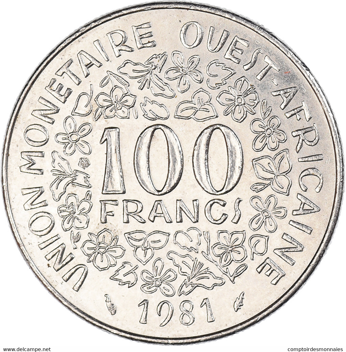 Monnaie, Communauté économique Des États De L'Afrique De L'Ouest, 100 Francs - Costa D'Avorio