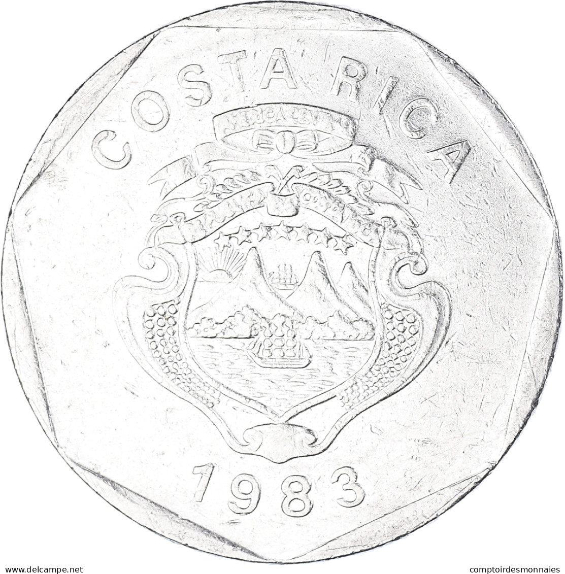 Monnaie, Costa Rica, 5 Colones, 1983 - Costa Rica