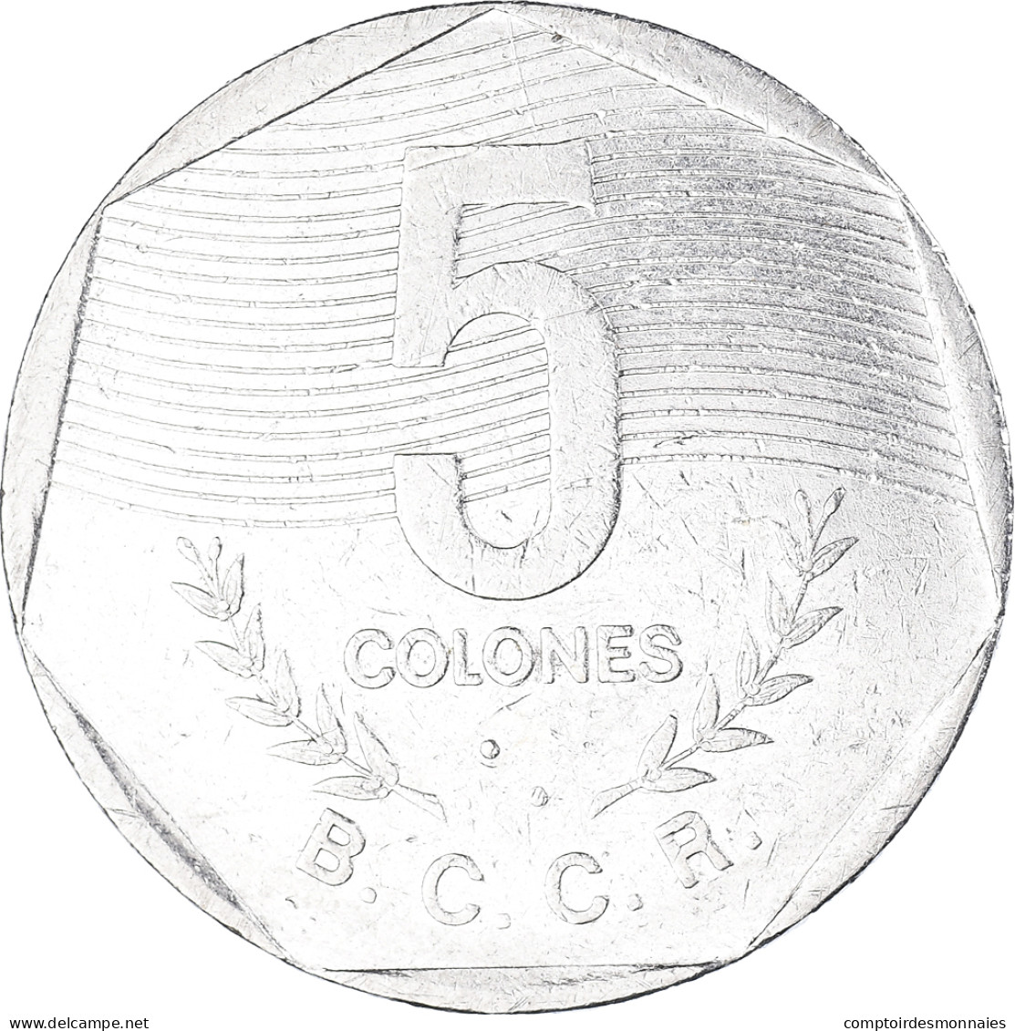 Monnaie, Costa Rica, 5 Colones, 1983 - Costa Rica