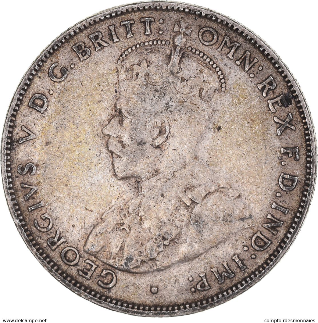 Monnaie, Australie, George V, Florin, 1931, Melbourne, TTB, Argent, KM:27 - 1855-1910 Trade Coinage