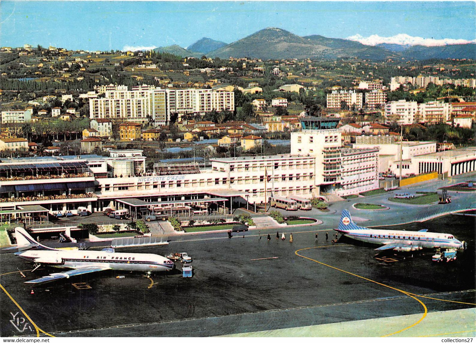 06-NICE- VUE AERIENNE DE L'AEROPORT NICE - Aeronautica – Aeroporto