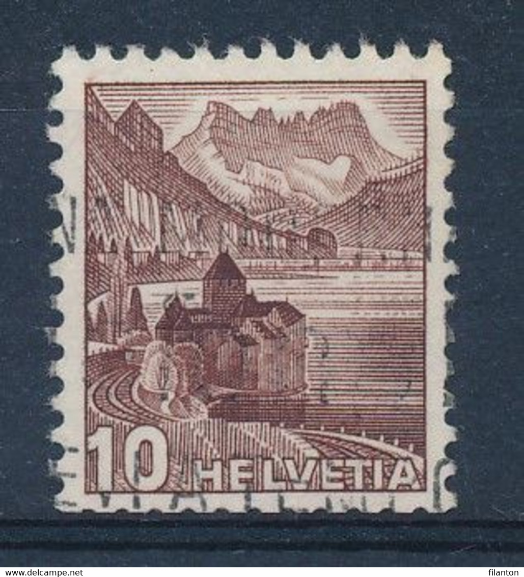 HELVETIA - Mi Nr 363ay R - Rolzegel Met Nummer - Gest./obl. - Cote 20,00 € - (ref. 846) - Rollen