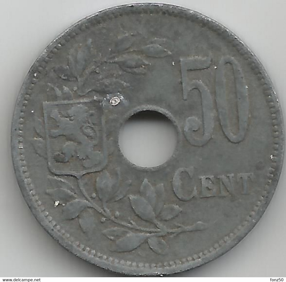 ALBERT I * 50 Cent 1918 Frans/vlaams * Z.Fraai/Prachtig * Nr 11337 - 50 Cents