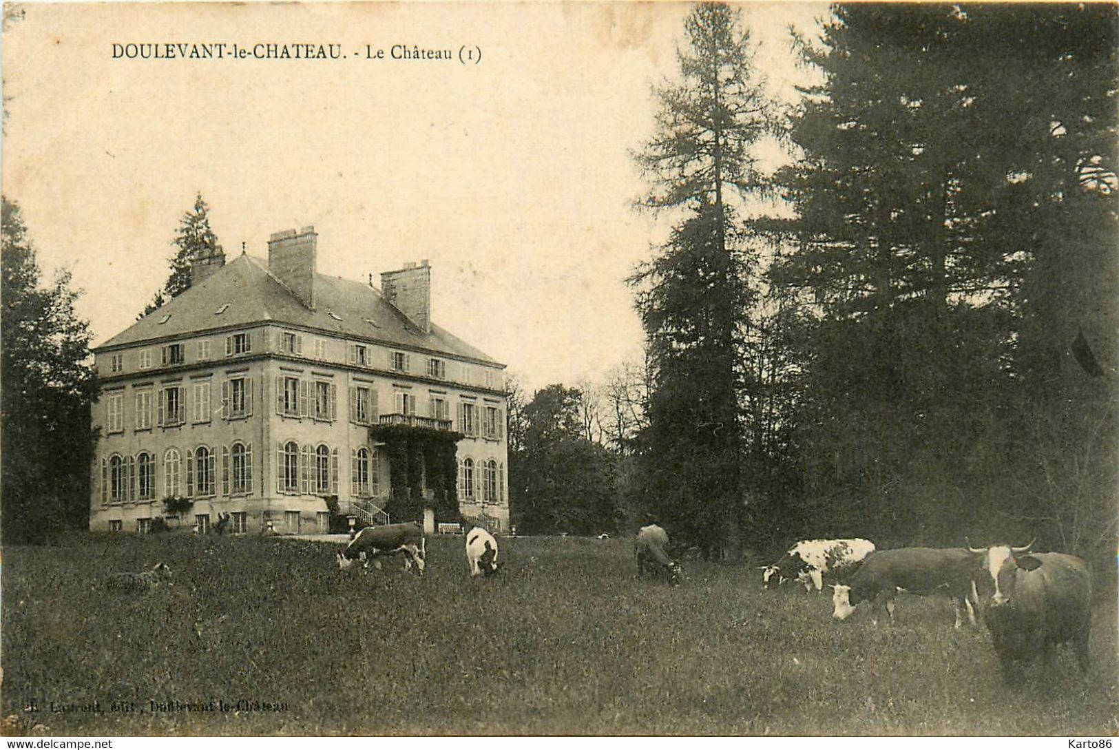 Doulevant Le Château * 1905 * Le Chateau Du Village - Doulevant-le-Château