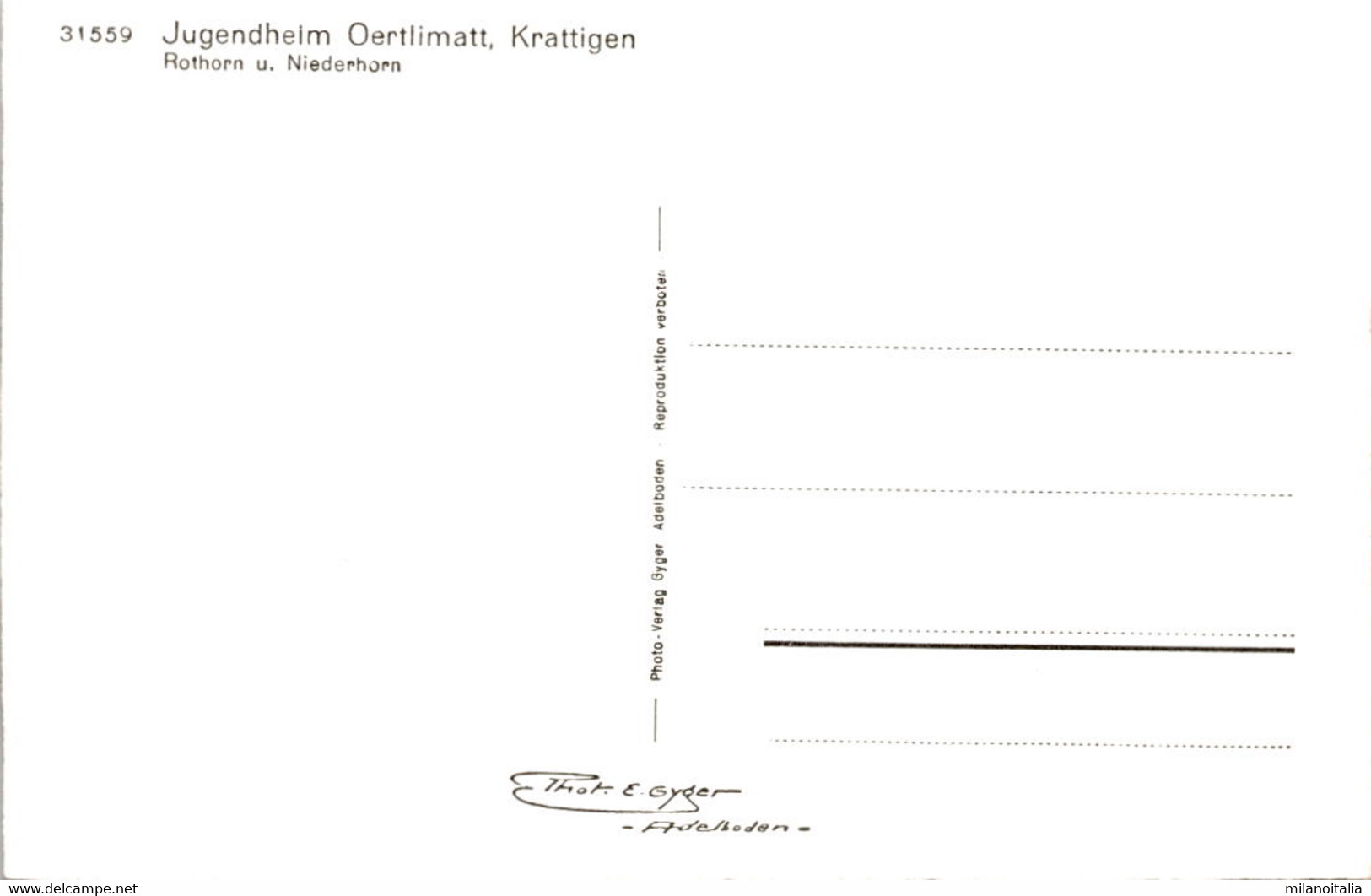 Jugendheim Oertlimatt, Krattigen (31559) - Krattigen